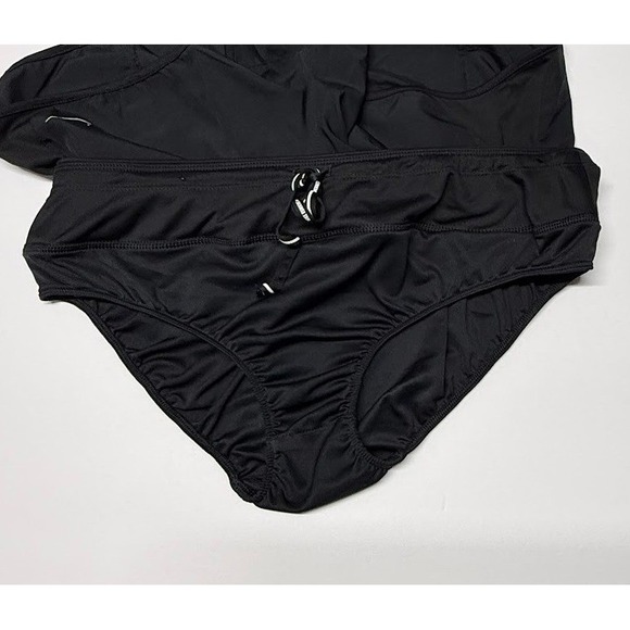 Nike Dri-FIT Womens Running Shorts Black Size L Built-in Liner Drawstring - Picture 6 of 8